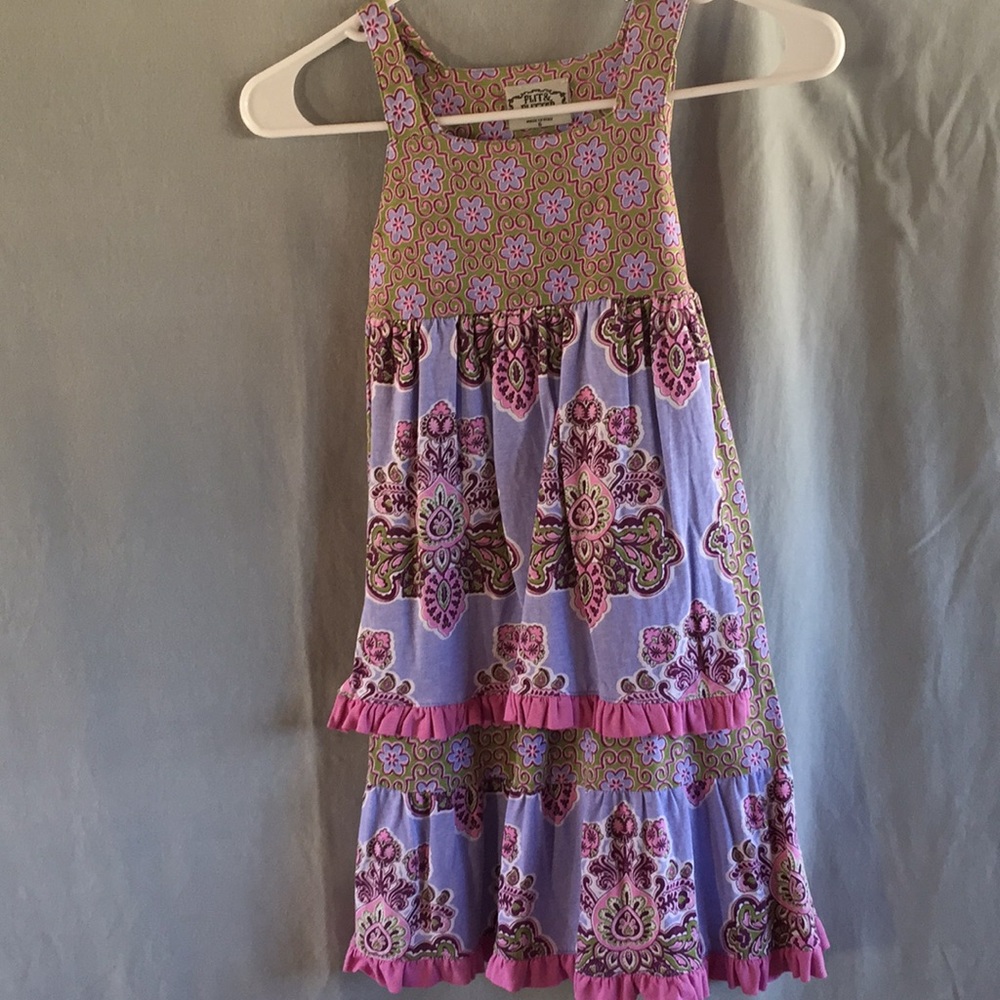 Flip a flutter girls boutique dress